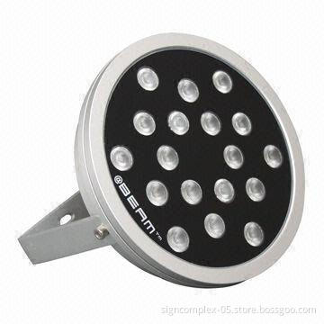 Round Floodlight, Works with RGBW LED Controller, with Four or More Channels and IP65